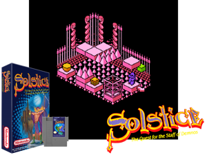 Solstice - The Quest for the Staff of Demnos (U) [T+Rus_MJOLNIR Vlad] Cover